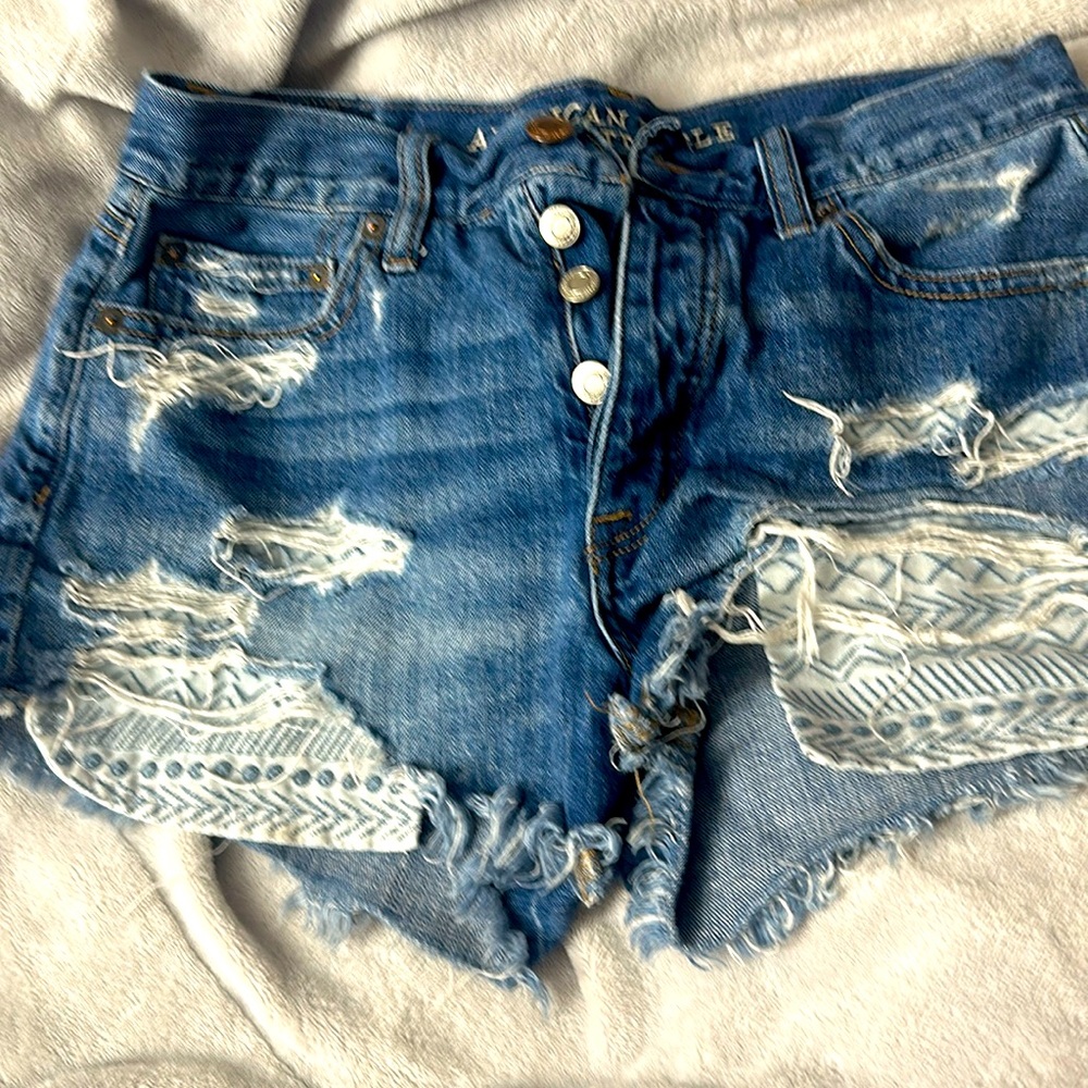 American Eagle Vintage Hi Rise Festival Shorts Size 4